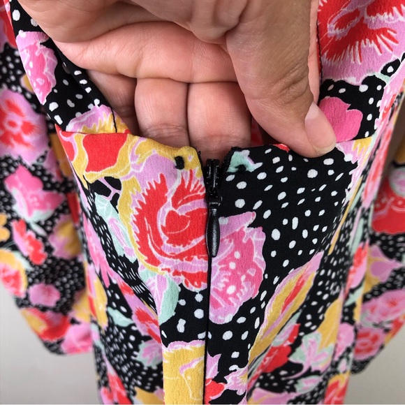 TOPSHOP "Pastel Dream Puff Sleeve Midi dress" size: 4 - Picture 12 of 16